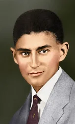 Portræt af Franz Kafka (1883-1924)